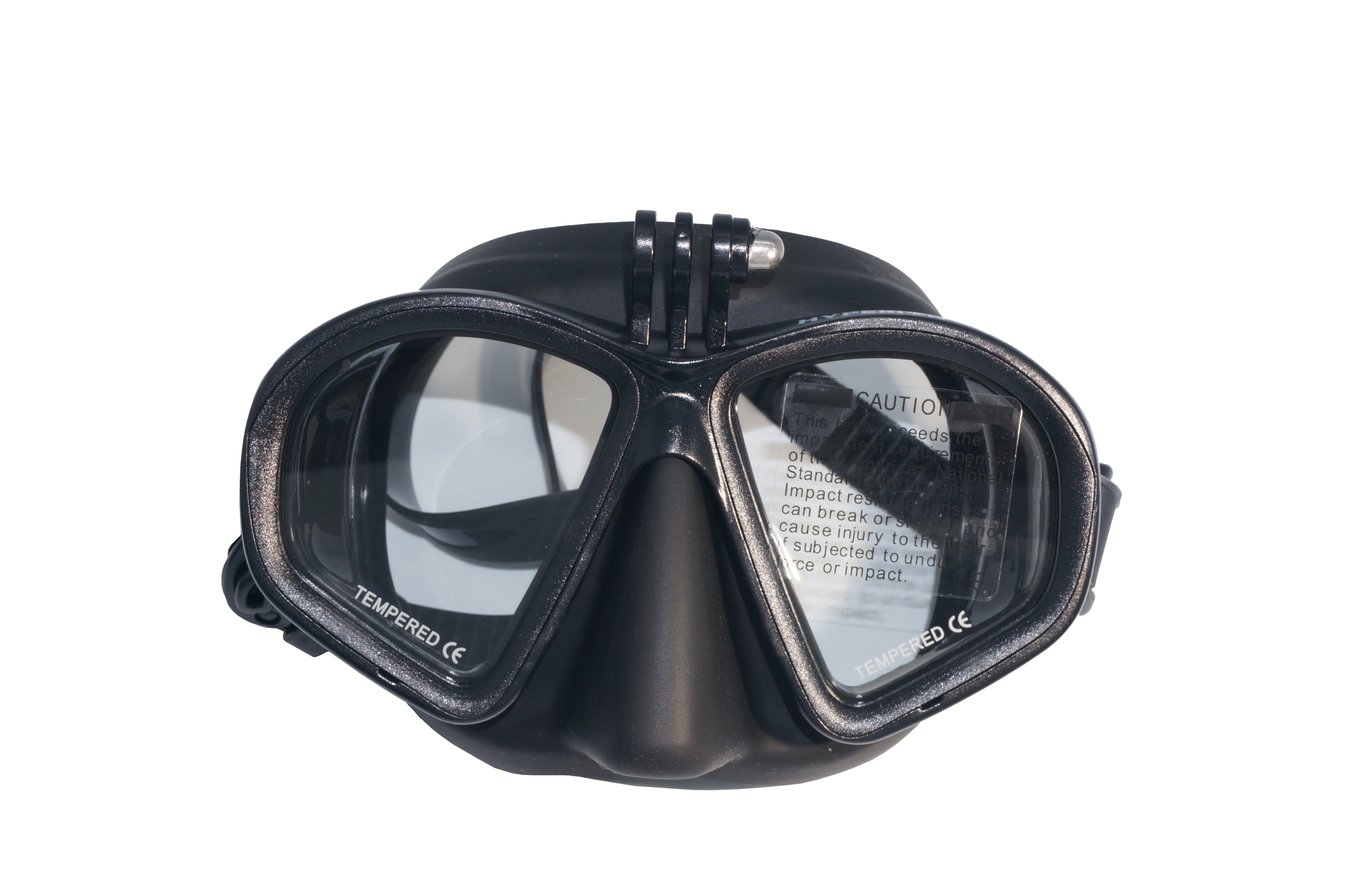 Inca Empire Mexico Ultimate Hyperion Mako Mask with GoPro Mount - Dolphin Scuba